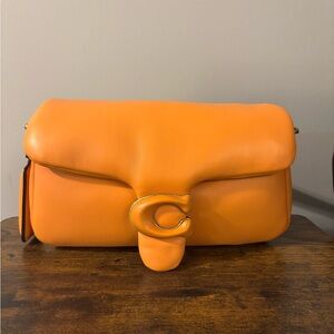Coach Pillow Tabby 26 in Candied Orange (Discontinued Colour)